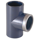 PVC TEE 32X1"X32MM