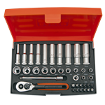 TOPNØGLESÆT 1/4" MINI