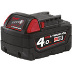 BATTERI M18 4,0 AH