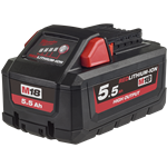BATTERI M18 HB5,5