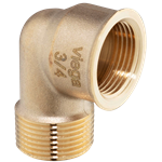 RØDGODS VINKEL 1/2"